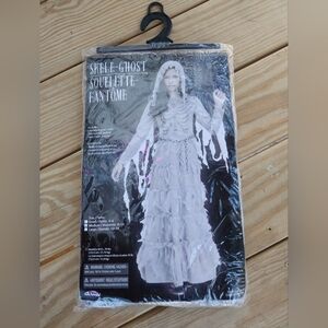 Kids Skele ghost halloween costume